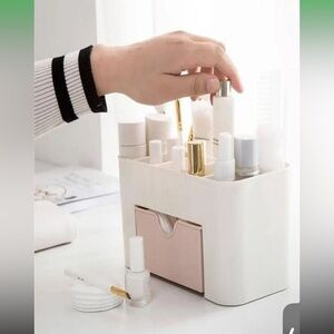 Multi-functional Desktop Drawer Storage Box Creative Makeup Organizer #162tt)